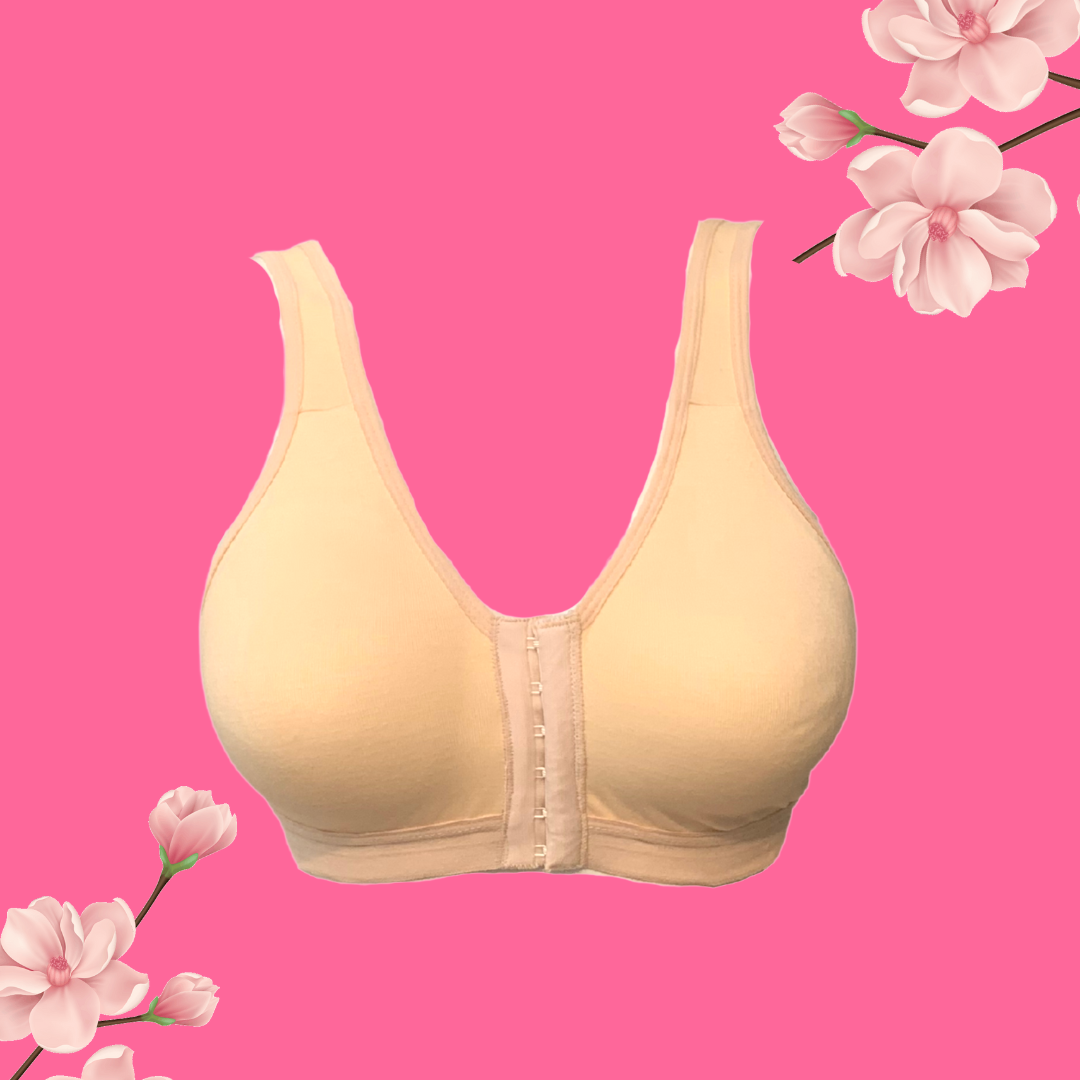 Front Open Post Surgery Cancer Bra