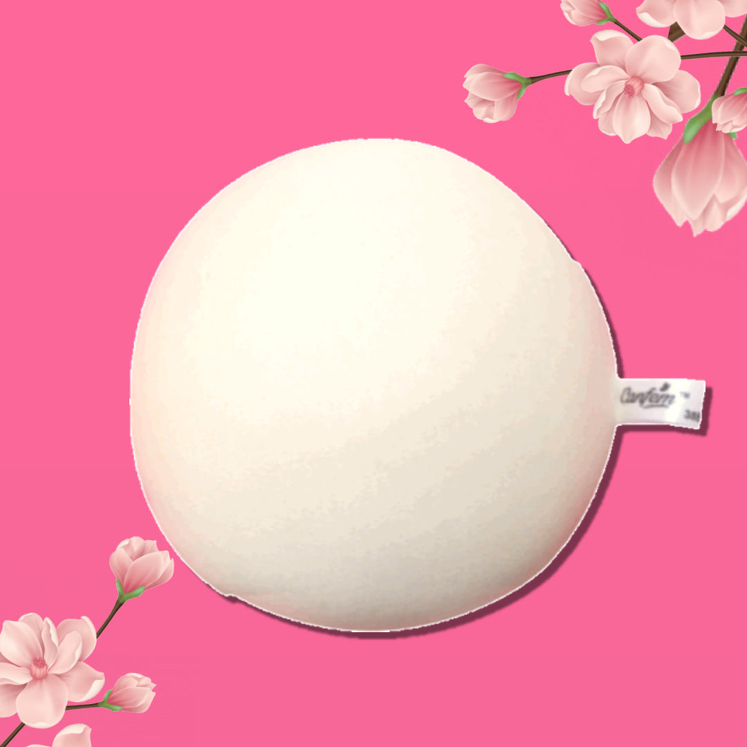 Canfem Round Shaped Medium Weight Fabric Breast Prosthesis