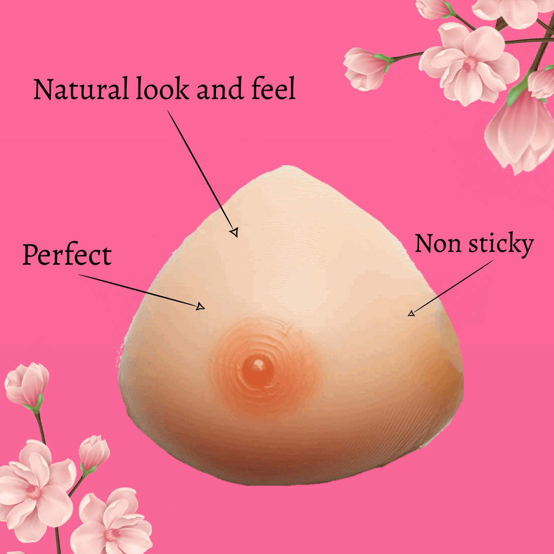 Canfem Traingle Shaped Silicone Breast Prosthesis