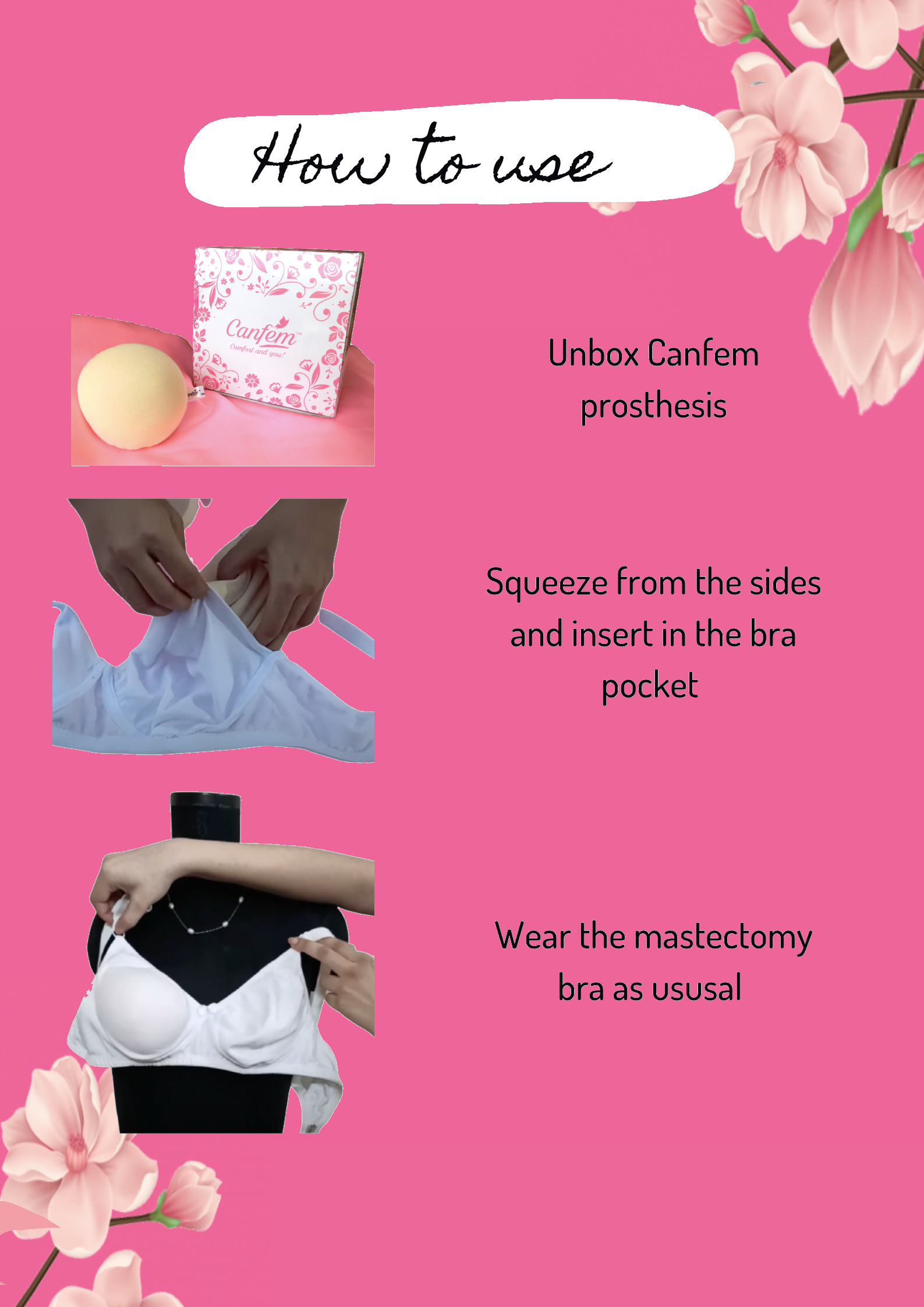 Canfem Round Shaped Medium Weight Fabric Breast Prosthesis