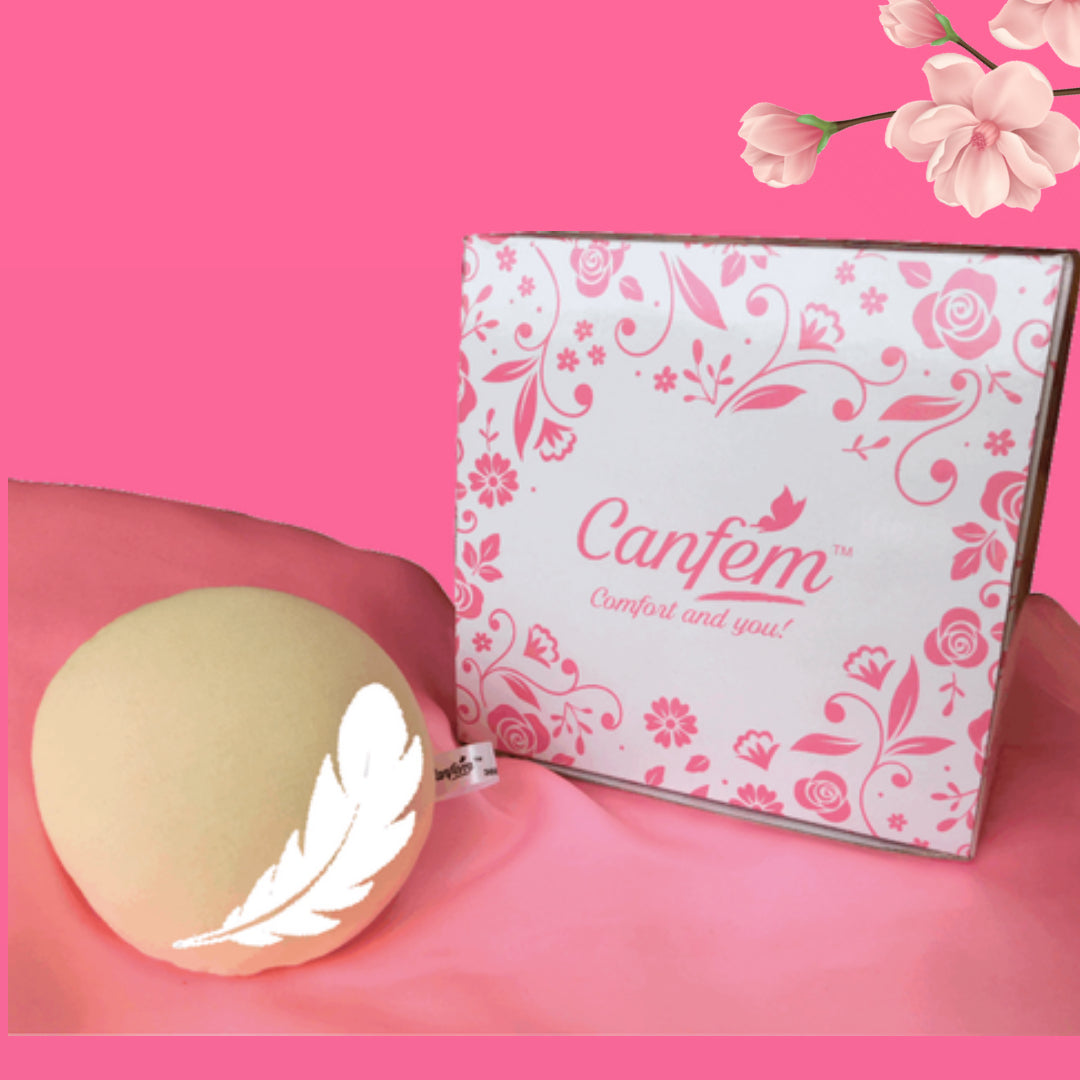Canfem Round Shaped Light Weight Fabric Breast Prosthesis