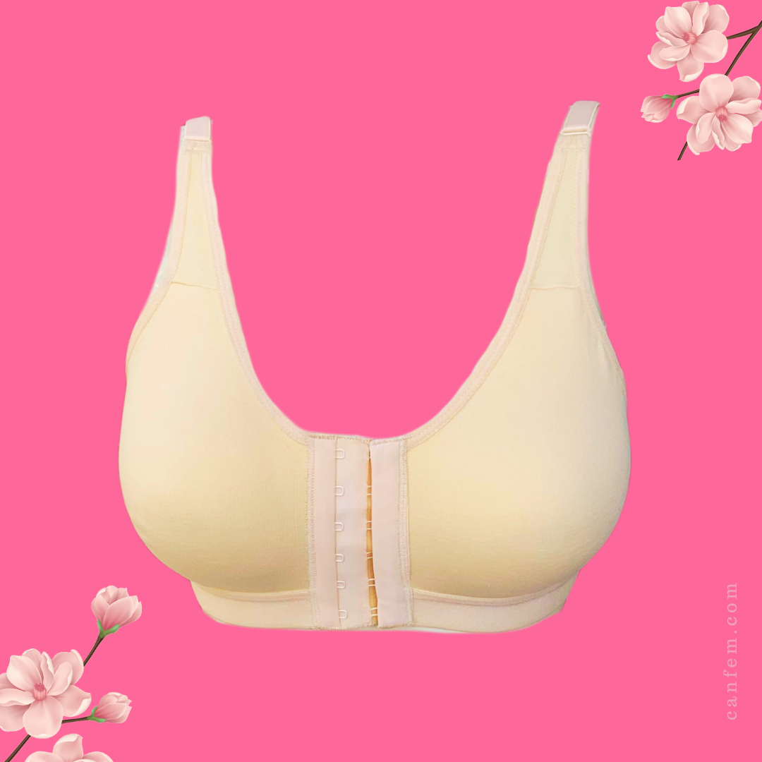 Front Open Post Surgery Cancer Bra